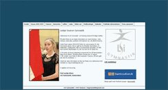 Desktop Screenshot of lsigymnastik.dk