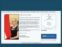 Tablet Screenshot of lsigymnastik.dk